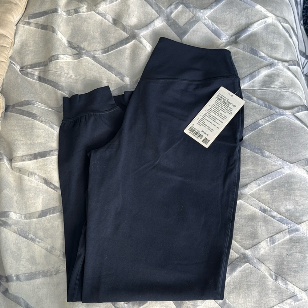 Navy blue lululemon align joggers